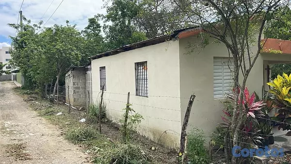 solares y terrenos - SOLAR DE 491 METROS CUADRADOS MAS CASA LOS LLANOS DE GURABO 2  2