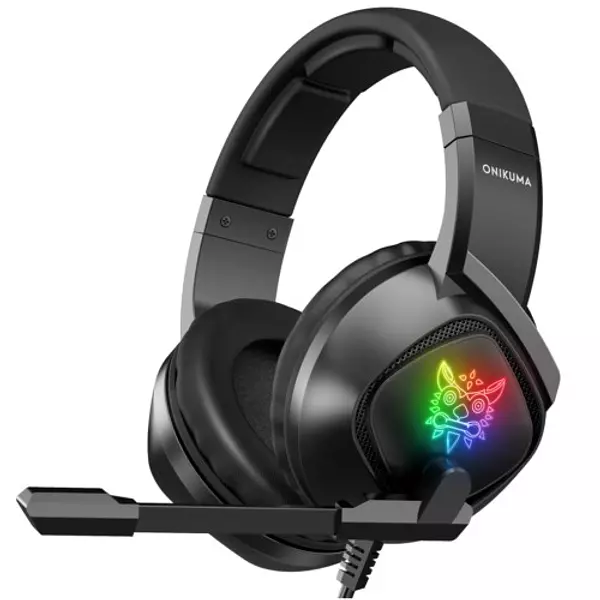 accesorios para electronica - Auriculares Audifonos ONIKUMA K19 para Xbox One PS5 gamer RGB 3