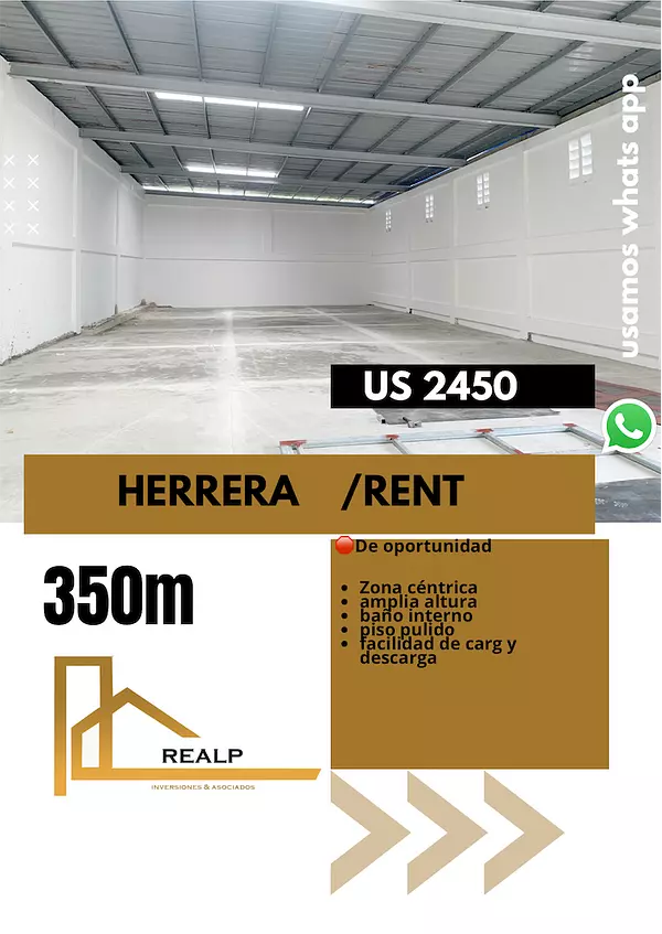 oficinas y locales comerciales - Nave industrial en herrera  1