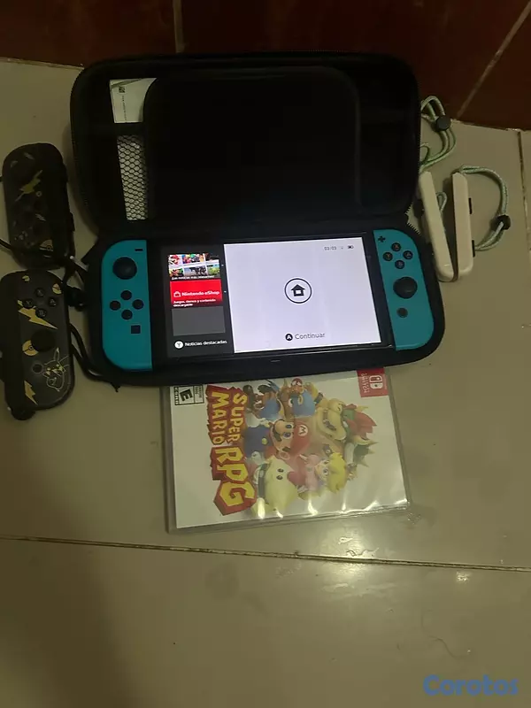 consolas y videojuegos - Vendo nintendo swich oled en buenas condiciones! 3