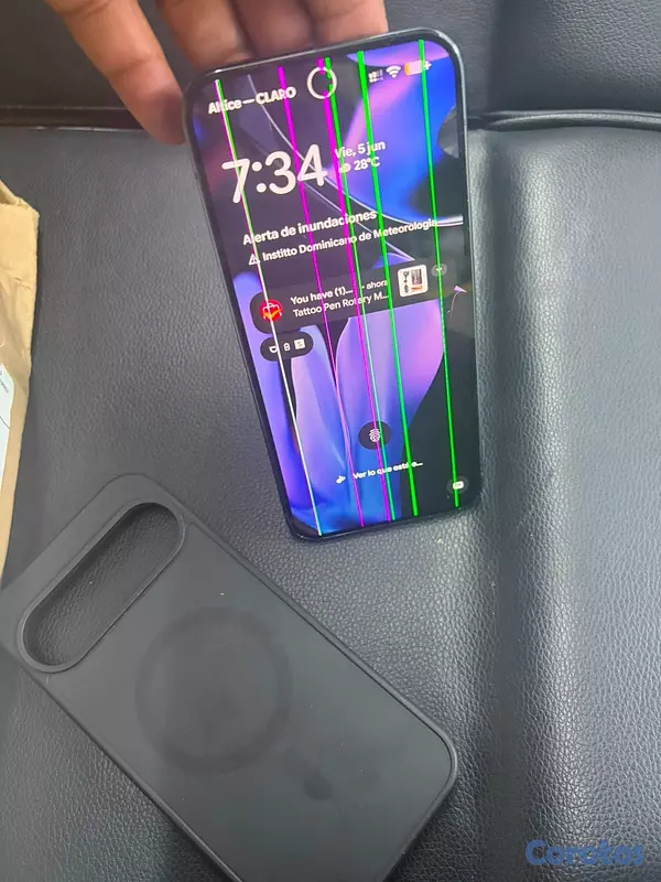 celulares y tabletas - Pixel 9 pro XL 256 GB 16 de ram factory tiene problemas de pantalla  5