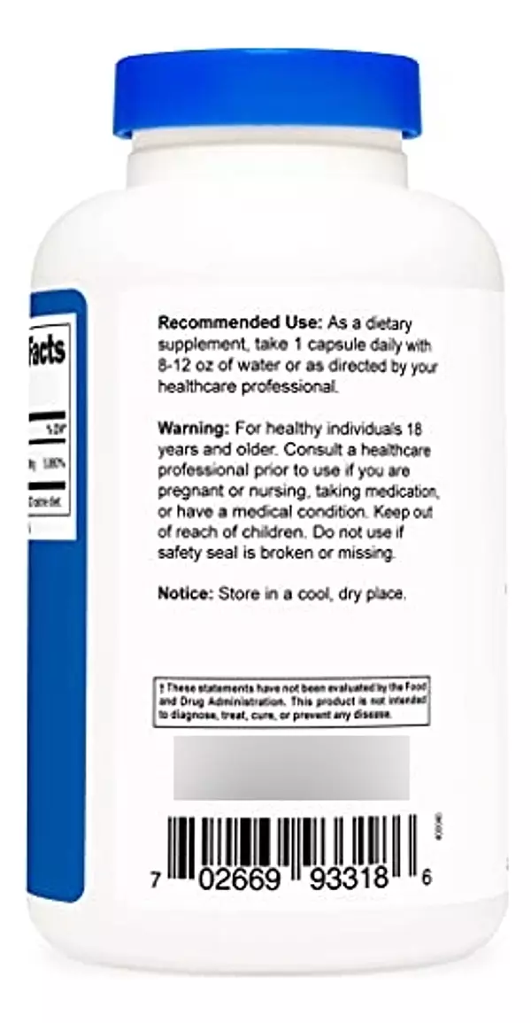 Salud y Equipamiento Médico - Vitamina B6 (piridoxina Hcl) 100 Mg, -nutricost  240 Capsula 4