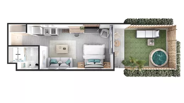 casas vacacionales y villas - Complejo Turistico de Apartamentos Hoteleros en Punta Cana  4