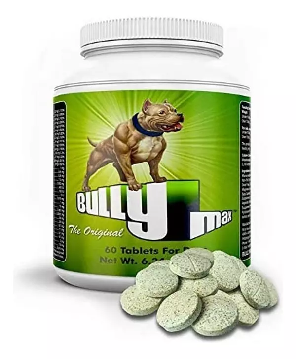 Salud y Equipamiento Médico - Bully Max Para Perro Suplemento Muscular  60 Tabletas 3