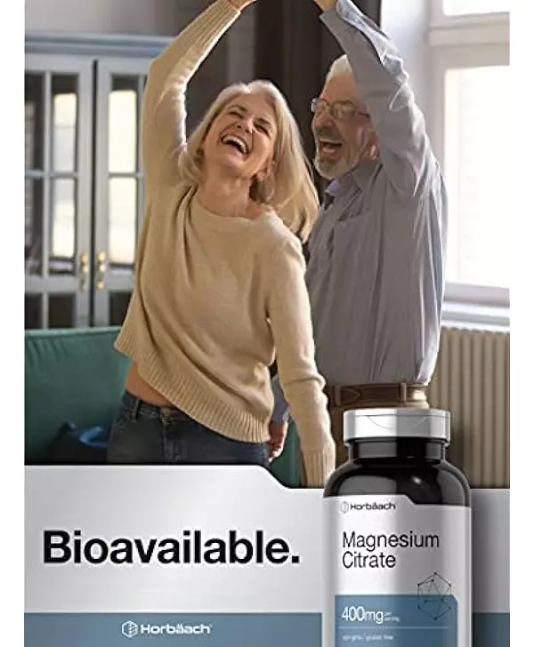 Salud y Equipamiento Médico - Citrato De Magnesio | 400 Mg | 200 Comprimidos Recubiertos | 5