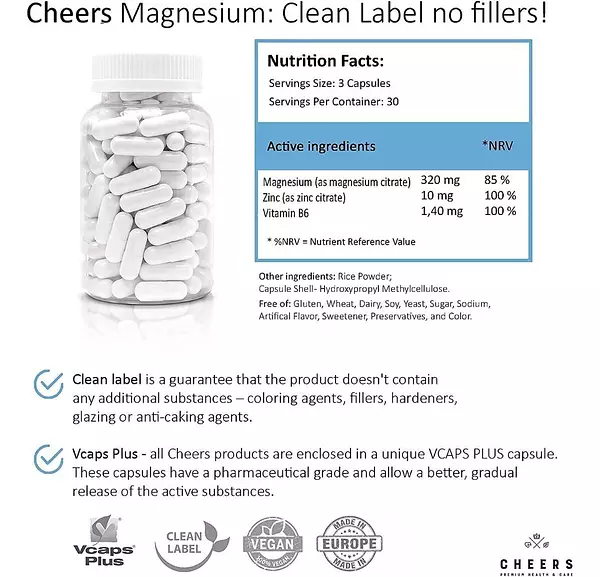 Salud y Equipamiento Médico - Citrato Magnesio Jw Lysak Cheer - - Unidad A $2567 2