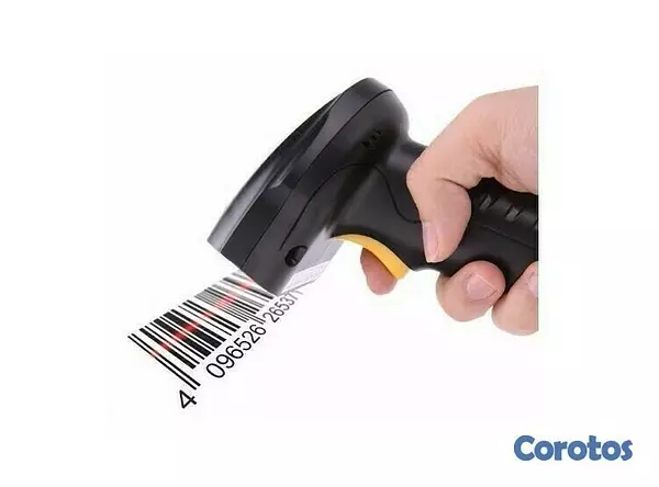equipos profesionales - Lector de Codigo 1D estándar Barras Escáner de Códigos Inalámbrico 7