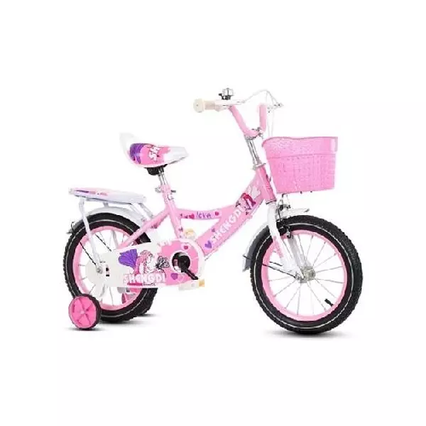 bicicletas y accesorios - Bicicleta para niña Rin aro 12 y 16 rosada  2