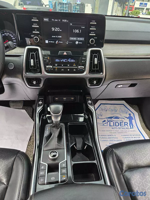 jeepetas y camionetas - KIA SORENTO SX 2021 NEGRO GASOLINA 17