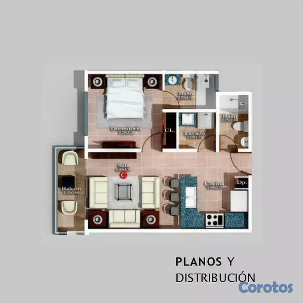 apartamentos - PRECIOSO APARTAMENTO EN VENTA EN LA ESPERILLA 8