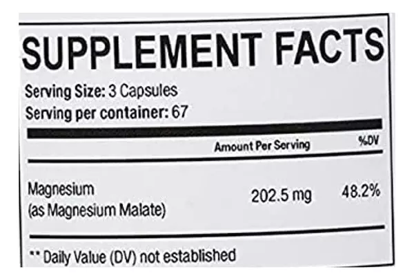 Salud y Equipamiento Médico - Malato De Magnesio  1350m Healt - - Unidad A $1587 2
