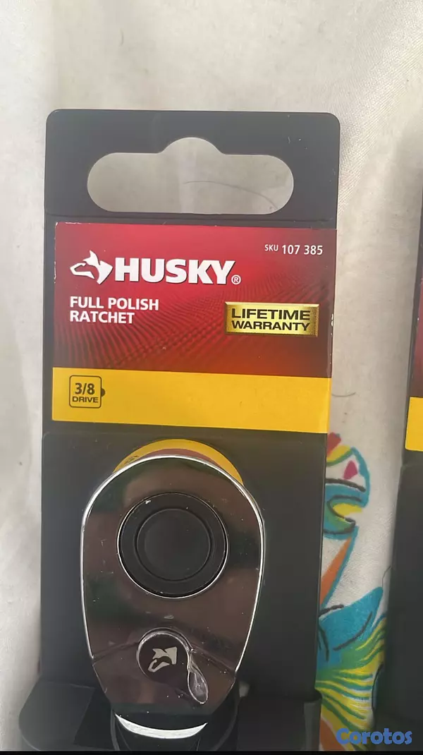 herramientas, jardines y exterior - Chicharra Husky 3/8" Drive Full Polish Quick Release Ratchet 107 385 3