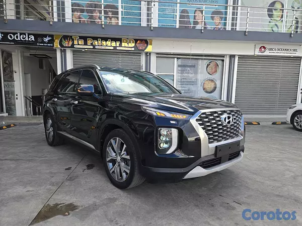 jeepetas y camionetas - HYUNDAI PALISADE 2019 NEGRO GASOLINA 2