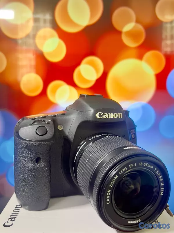 camaras y audio - Camara Canon 7D Recién importada Video en Full HD  5