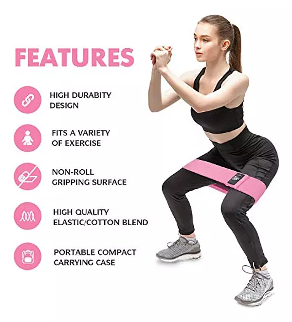 Salud y Equipamiento Médico - Cfx Resistance Bands 3 Juegos, Bucles De Ejercicio Premium C 2