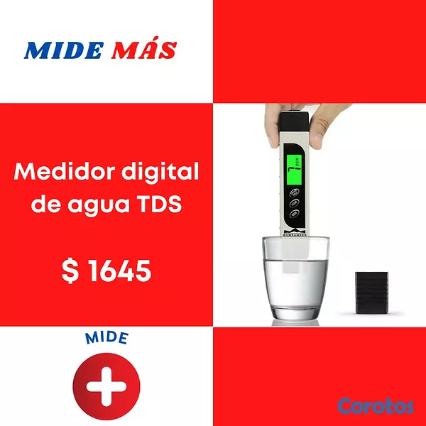 Salud y Equipamiento Médico -  Medidor digital de agua TDS, Dumsanker 2