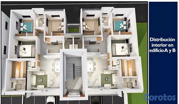 apartamentos - RESIDENCIAL MERY 2  APARTAMENTOS DE 2 y 3 HABITACI 5