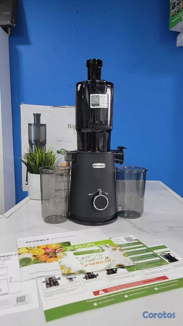 cocina - Extractor de Jugos ECOSELF Prensado en Frío! 💥 NUE 4