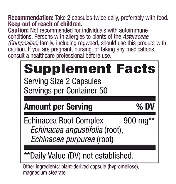 Salud y Equipamiento Médico - Equinacea 900 Mg Nature S Way 2