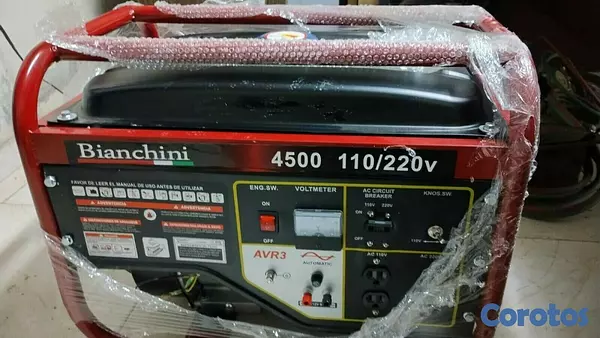 plantas e inversores - Planta Electrica 4500 Watts.  4