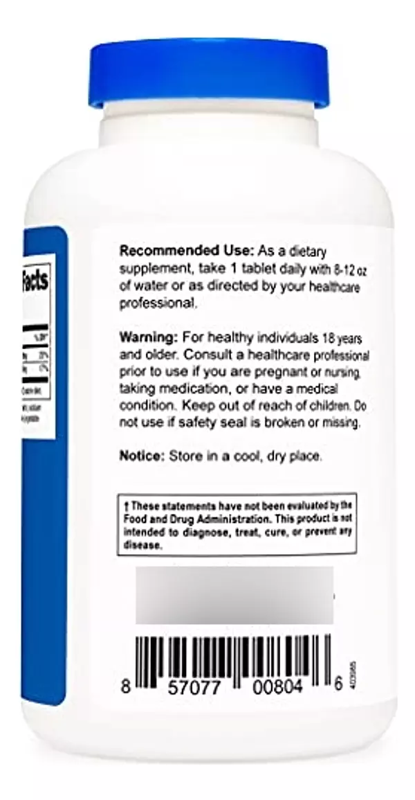 Salud y Equipamiento Médico - Cloruro De Sodio Nutricost 1000mg 240 Cap Nutricost 3