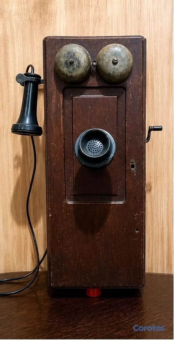otros electronicos - TELEFONO ANTIGUO DECORATIVO Y COLECCIONABLE – FUJITSU LIMITED 2