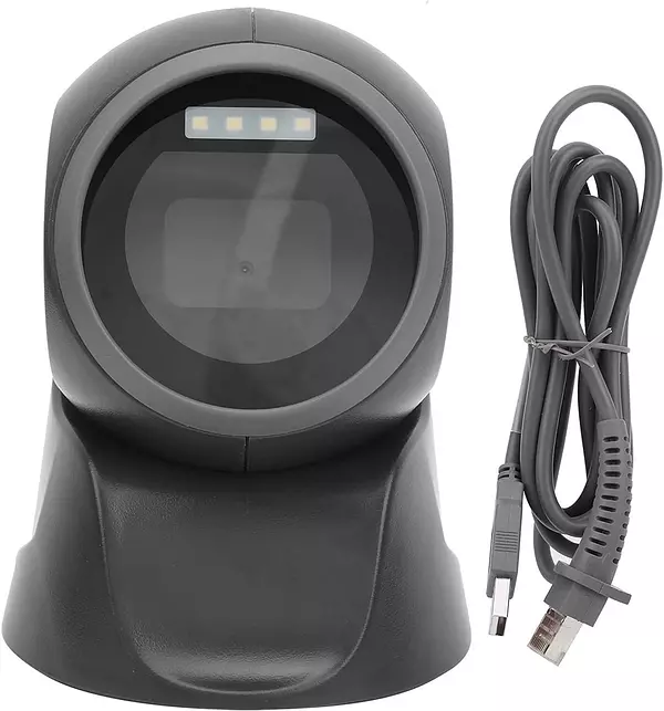 impresoras y scanners - 2D lector de código de barra bidimensional de escritorio USB, escaner codigos  6