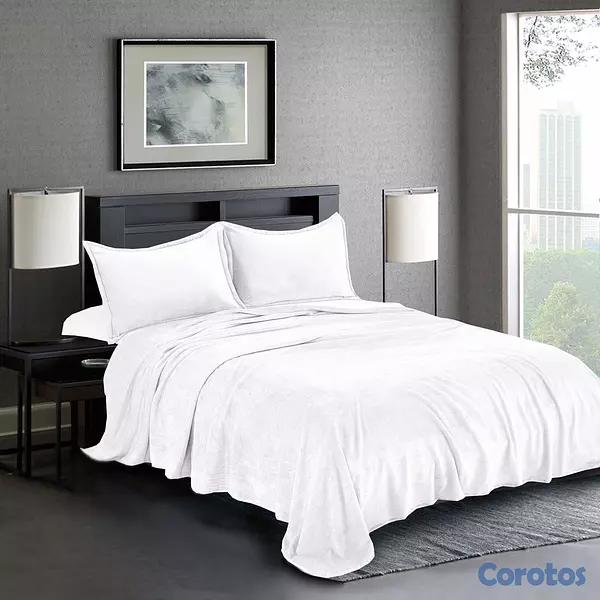 muebles y colchones - juego de frisas 3 piezas para cama 60  14