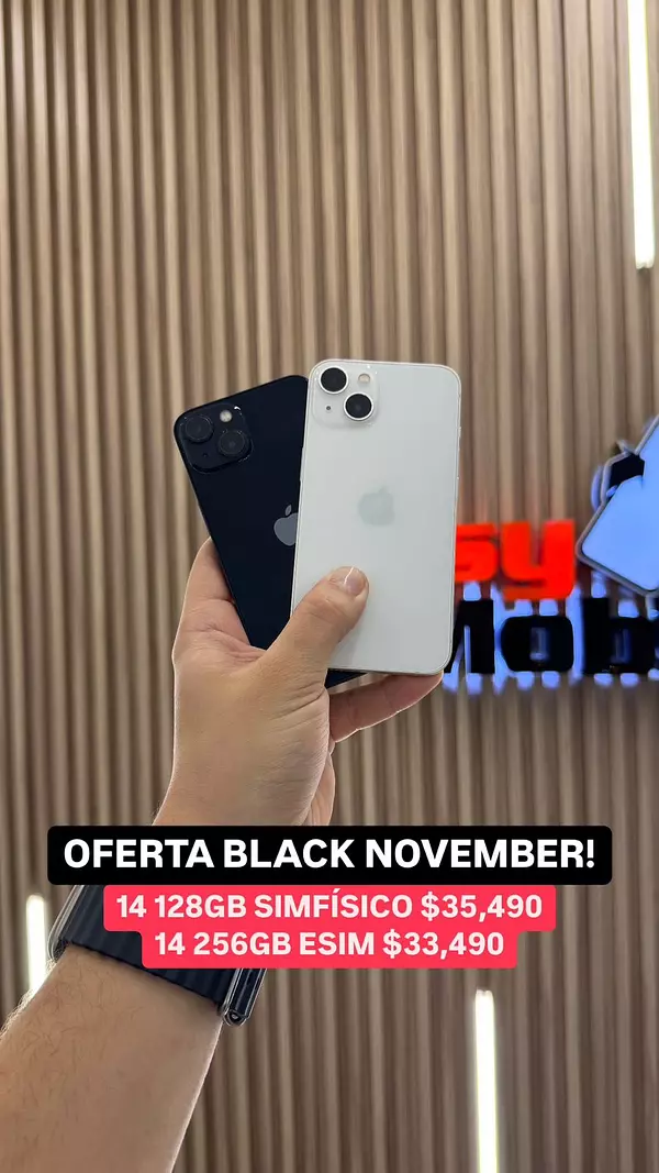 celulares y tabletas - iPHONE 14 256GB/128GB ESIM Y SIM FISICO 