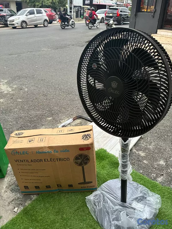aires acondicionados y abanicos - Abanicos de pedestal ✅📦 3