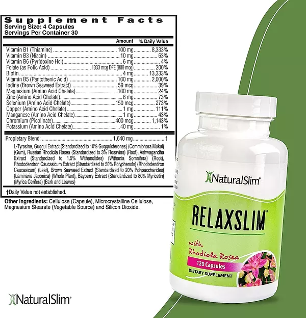 Salud y Equipamiento Médico - Relaxslim Con Rhodiola Rosea 2