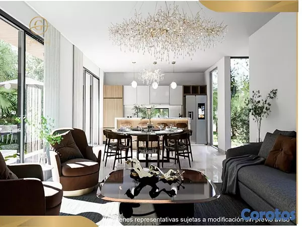 casas vacacionales y villas - PROYECTO DE VILLA EN PLAYA NUEVA ROMANA  10