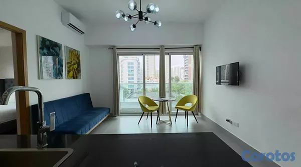 apartamentos - Apartamento Amueblado Ideal para Inversion en Pian 6