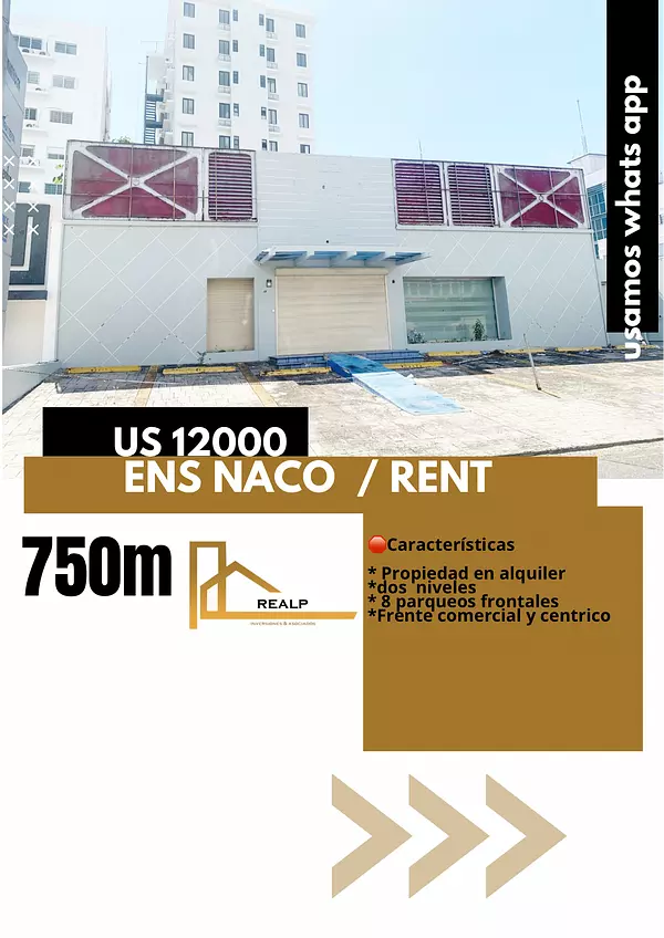 oficinas y locales comerciales - Local céntrico en Naco  1