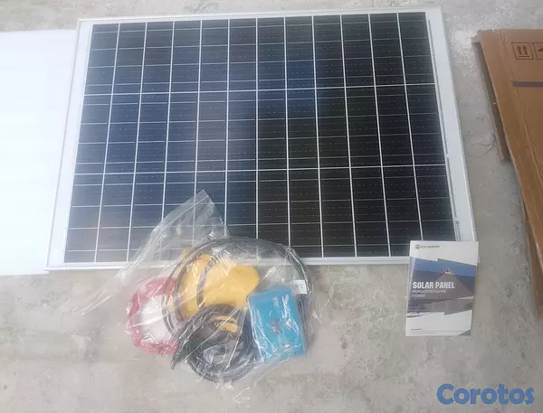 plantas e inversores - Kit de Panel Solar 120w 3