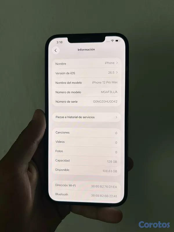 celulares y tabletas - iPhone 12 Pro Max turbo sim 5