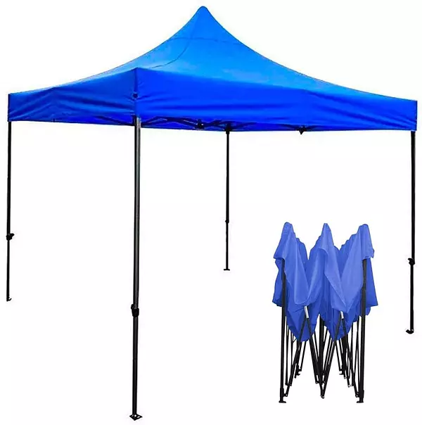 herramientas, jardines y exterior - Carpa 3x3 Toldo Plegable Impermeable Reforzado Tipo Araña 4
