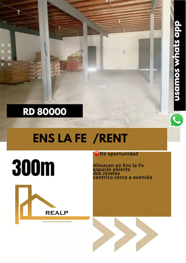 oficinas y locales comerciales - Almacén en ensanche la Fe  1