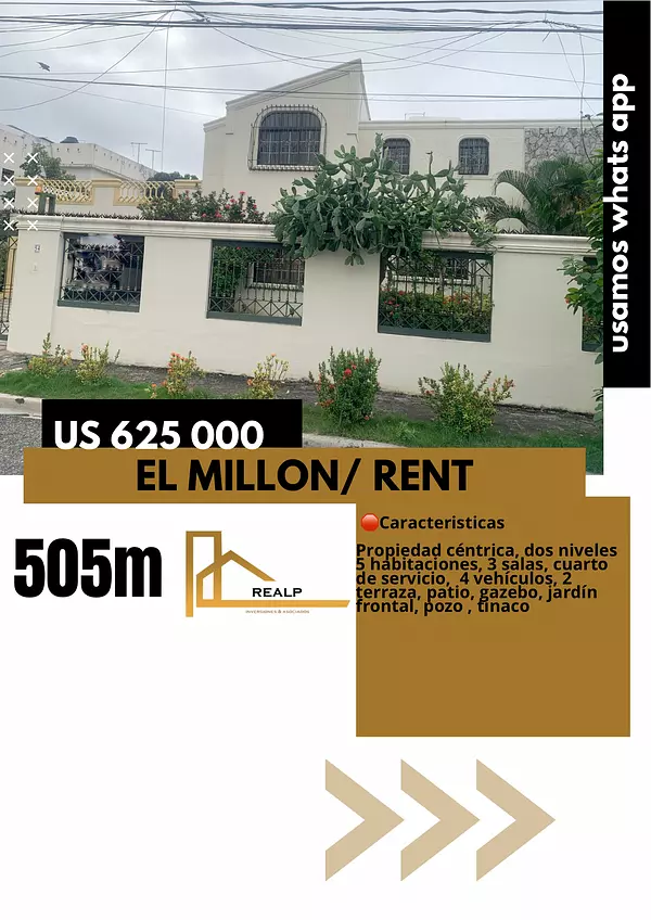 casas - Propiedad en el millon 1