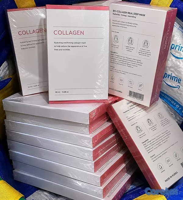 salud y belleza - Mascarilla Coreana VIRAL de Colágeno Transparente  | Caja de 4Venta al por Mayor 2