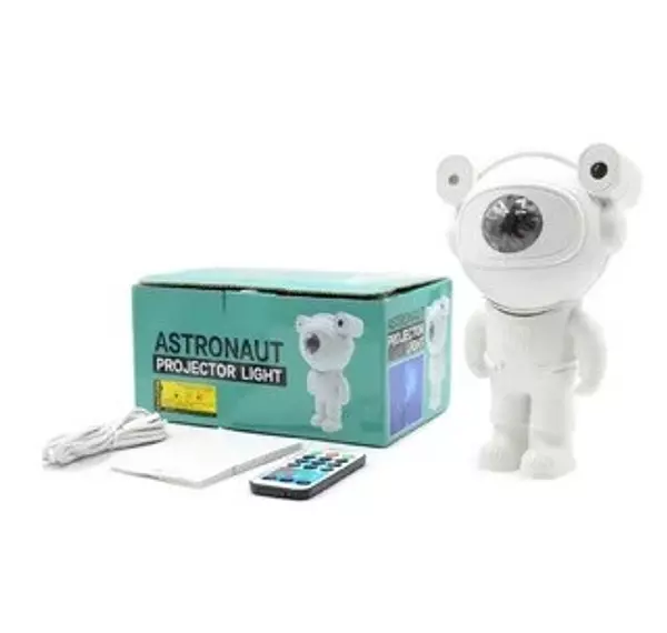 juguetes - Proyector astronauta decorativo + bocina + control. galaxia 6