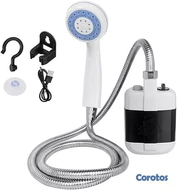 decoración y accesorios - DUCHA DE MANO PORTATIL RECARGABLE CON BOMBA ELECTR 5
