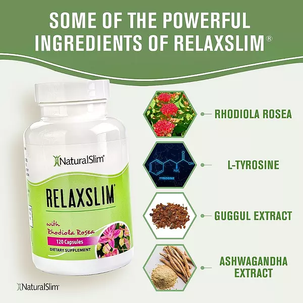 Salud y Equipamiento Médico - Relaxslim Con Rhodiola Rosea 3
