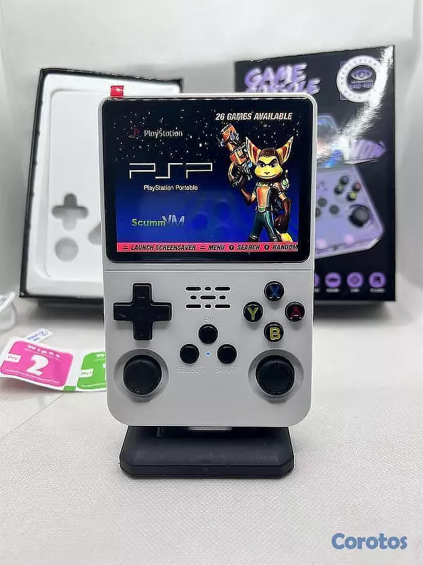 consolas y videojuegos - Portátil R36s con más de 15 mil juegos integrados  3