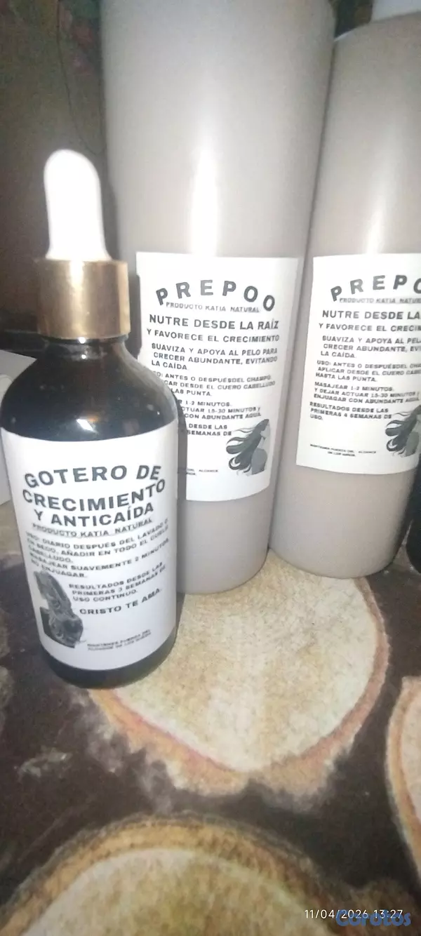 negocios en venta - GOTERO PARA CRECER EL PELO EN A PARTIR DE LAS 3 SEMANA DE USO Y PREPOO  3