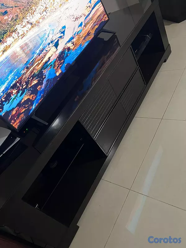 muebles y colchones - Mueble para TV incluye cristal 2