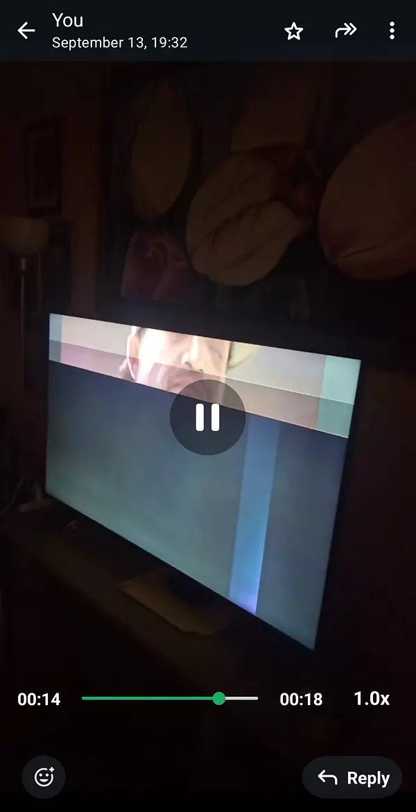 tv - Samsung tv 55' problema de pantalla  2