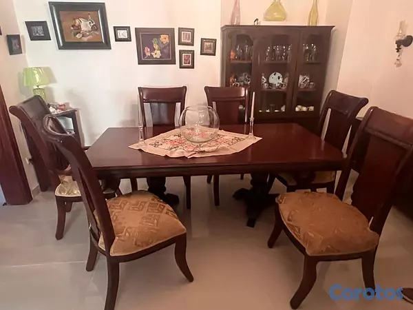 muebles y colchones - Vendo mobiliario en caoba centenaria para hogar  9