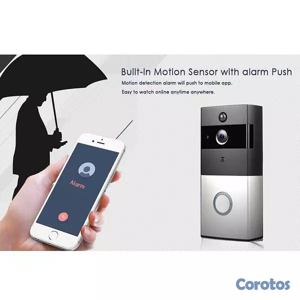 camaras y audio - Timbre Cámara WiFi Inteligente Audio Bidireccional 6
