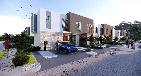 casas - Villas en Punta Cana en el complejo Vista Cana 1